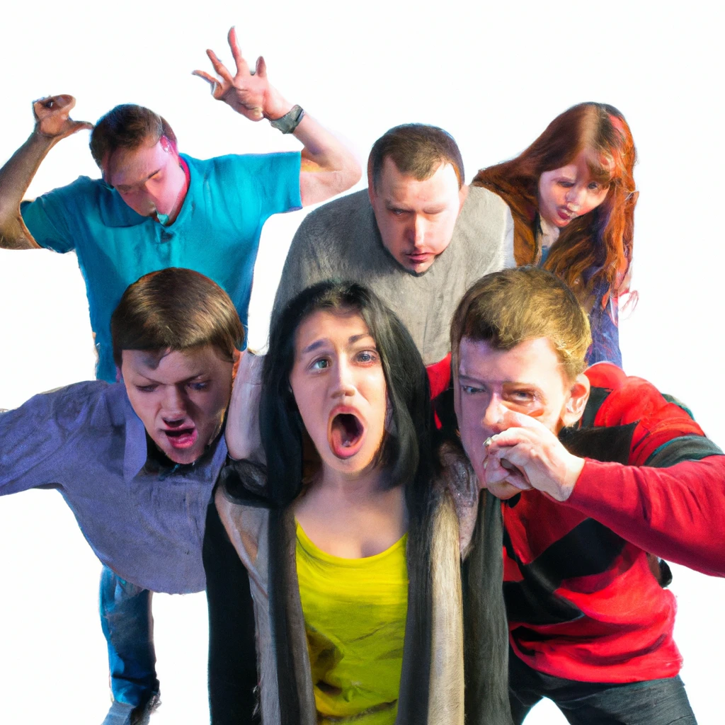 Group of people Spooky